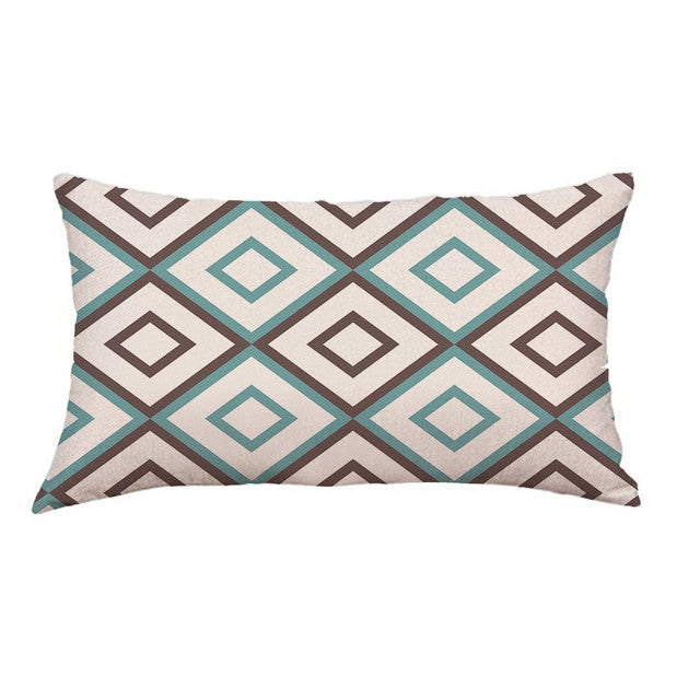 Geometric Lines Waist Pillowcase