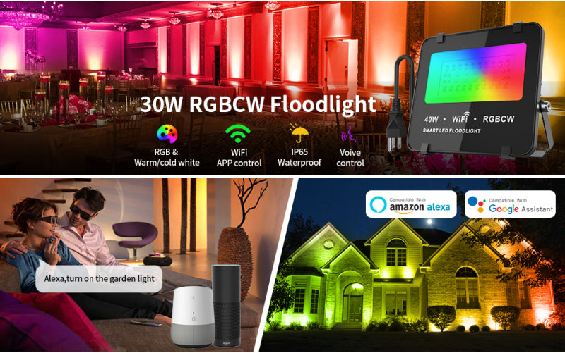 Smart LED Flood Lights